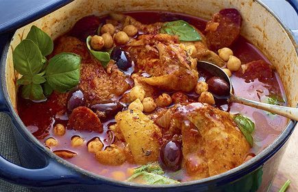 poulet-basquaise Cocottes poulet basquaise